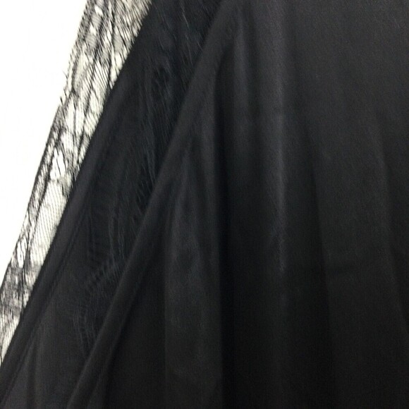 Generation Love Romper Lace Combo Halter Neckline Silky Black Size XSmall - Picture 4 of 7